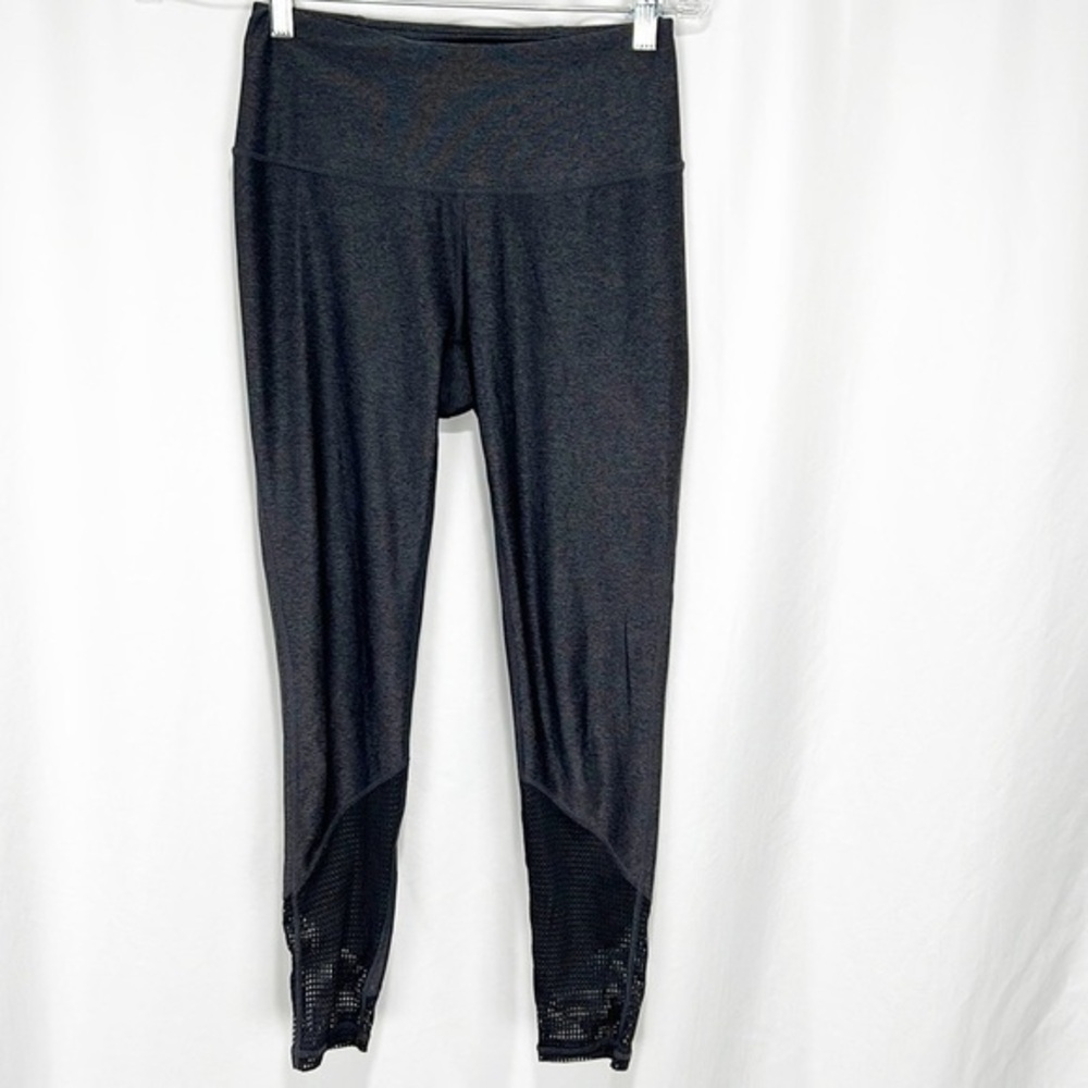 Z by Zella Gray Mesh Ankle Workout Leggings XS